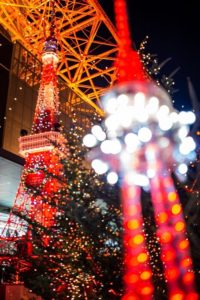 東京タワーウィンターファンタジー オレンジイルミネーション2019